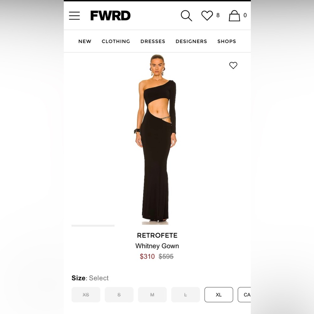 Retrofete Whitney Gown